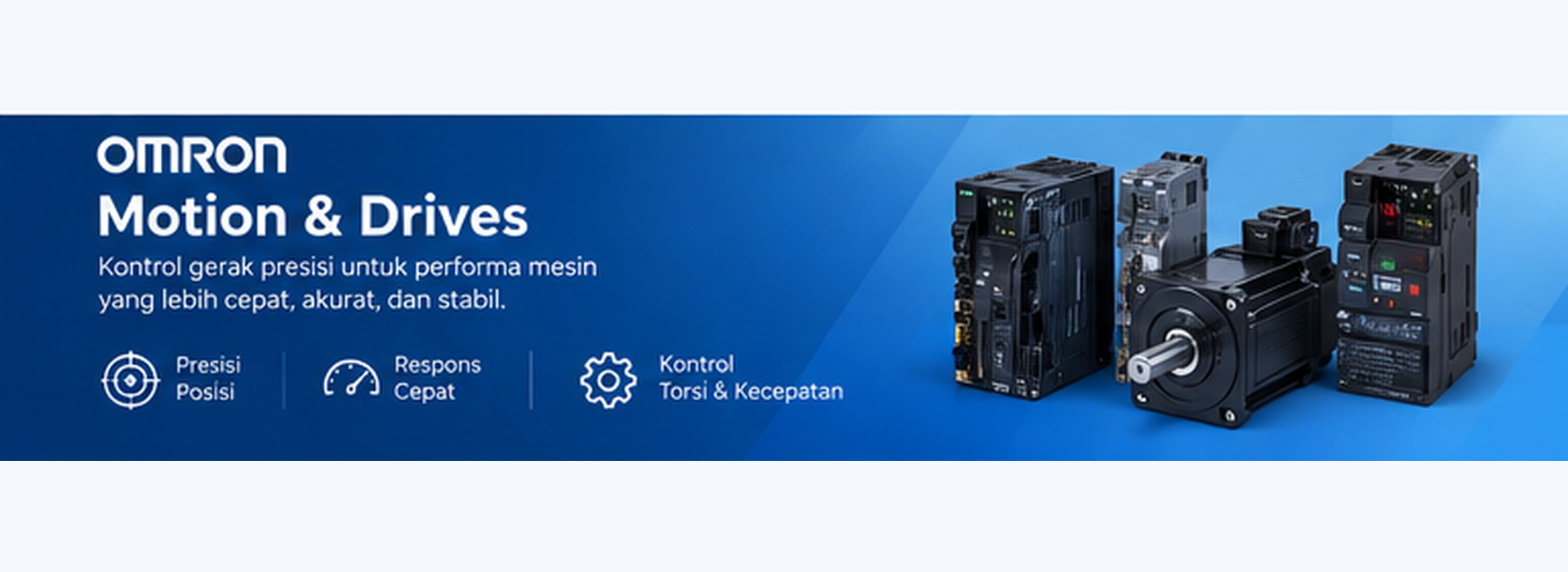 Banner OMRON Motion & Drives